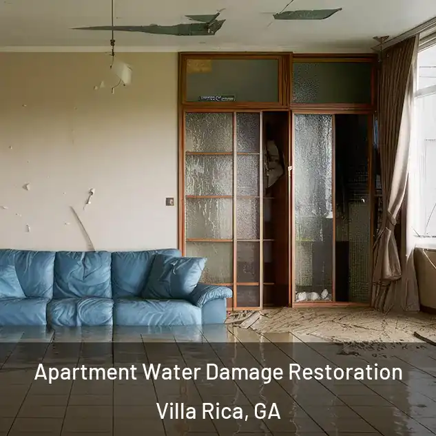  Apartment Water Damage Restoration Villa Rica, GA
