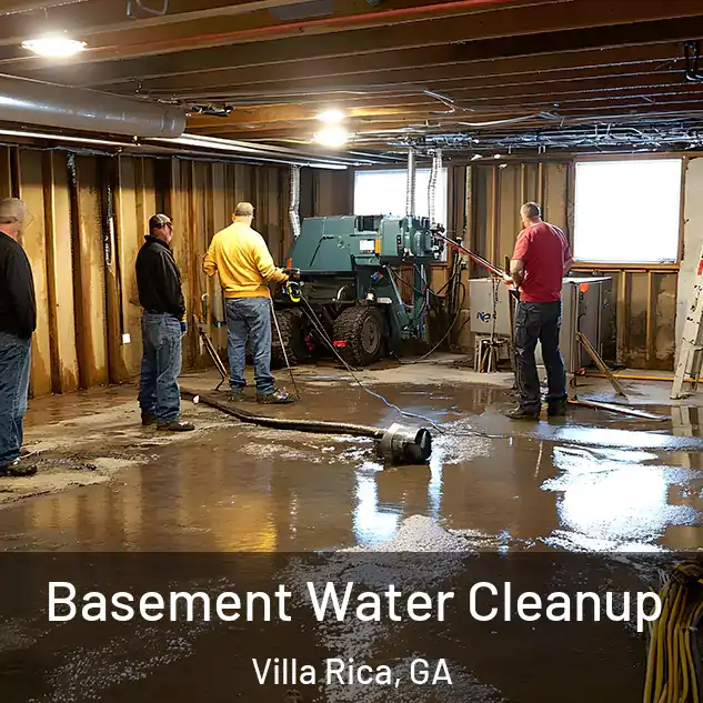  Basement Water Cleanup Villa Rica, GA