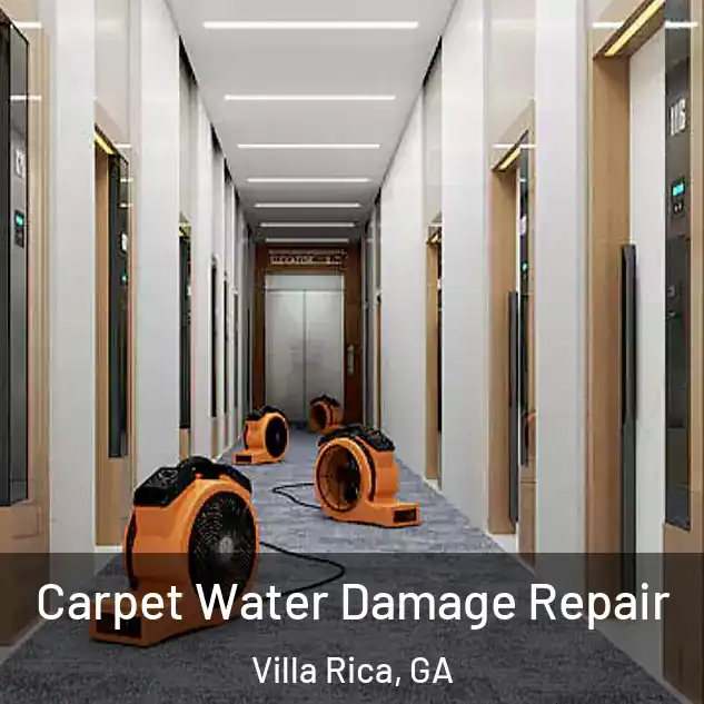  Carpet Water Damage Repair Villa Rica, GA