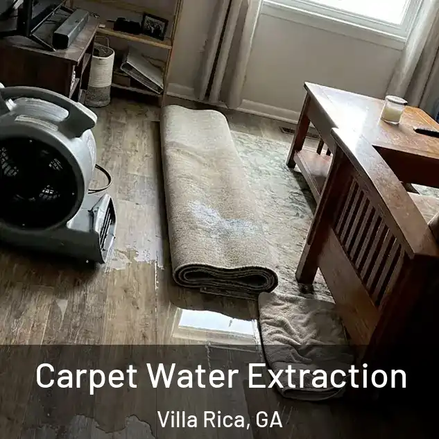  Carpet Water Extraction Villa Rica, GA