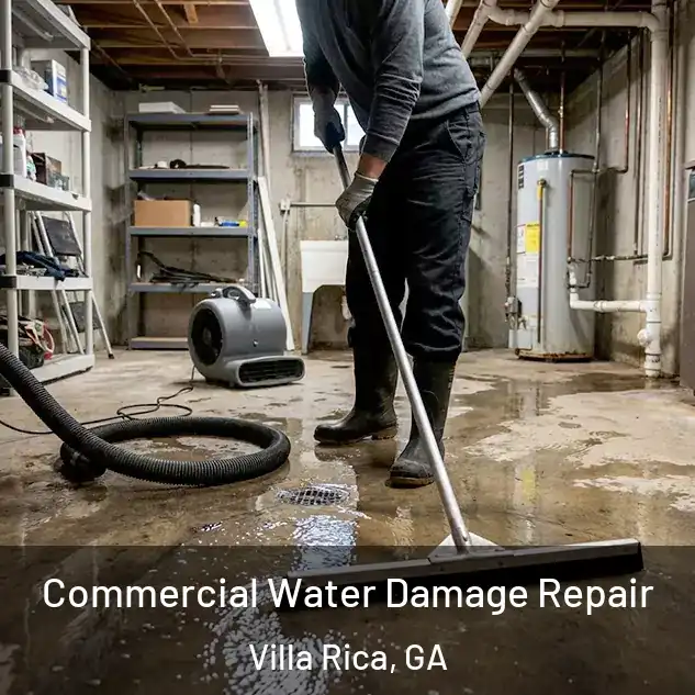  Commercial Water Damage Repair Villa Rica, GA