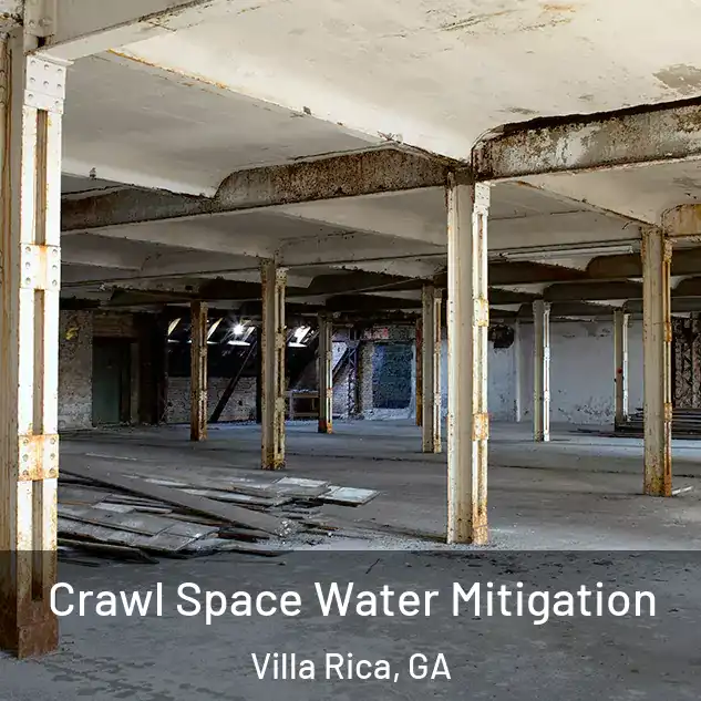  Crawl Space Water Mitigation Villa Rica, GA