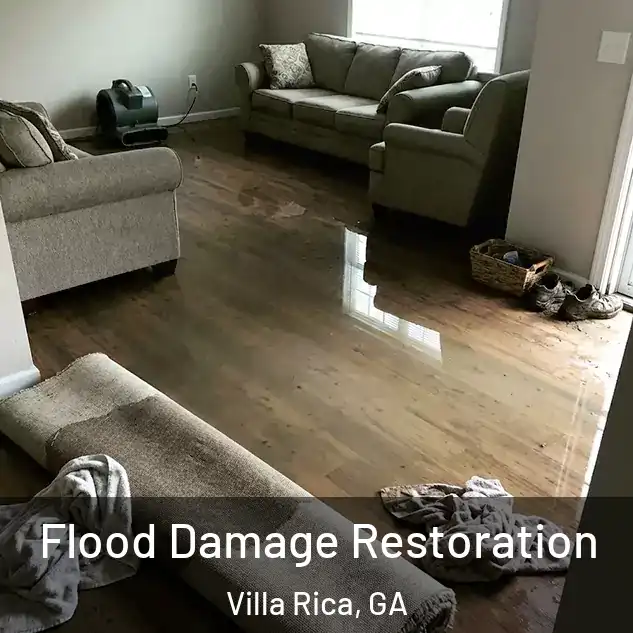  Flood Damage Restoration Villa Rica, GA