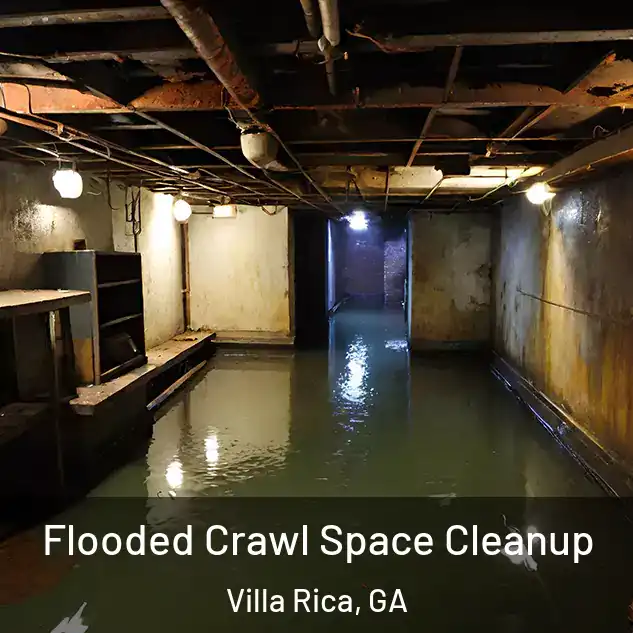  Flooded Crawl Space Cleanup Villa Rica, GA