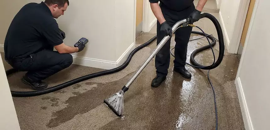Basement Flooded Carpet Soaked Recovery in Villa Rica