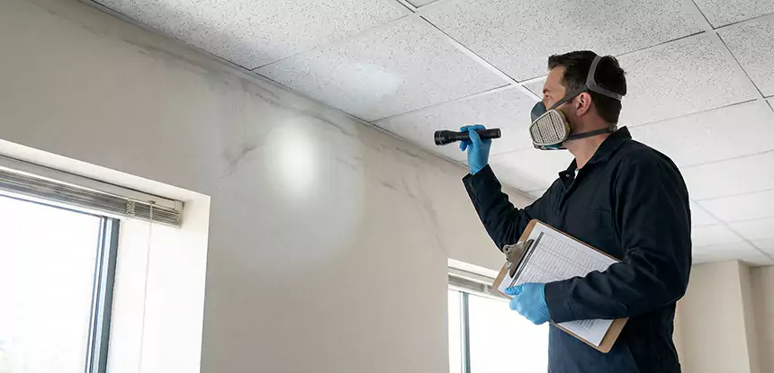 Ceiling Water Damage Inspection in Villa Rica
