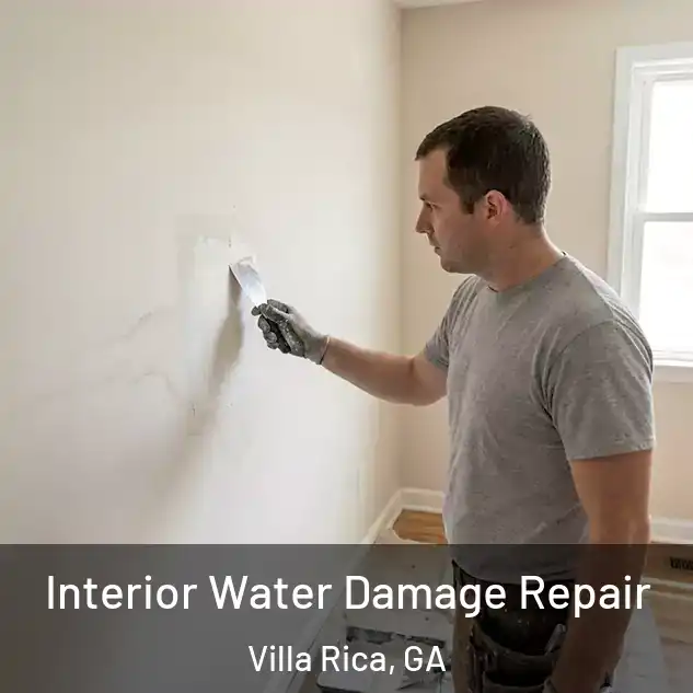  Interior Water Damage Repair Villa Rica, GA