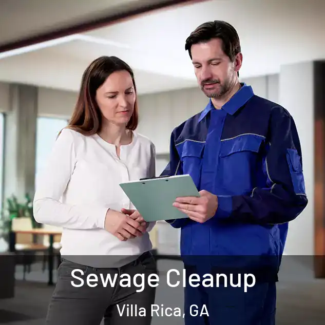  Sewage Cleanup Villa Rica, GA