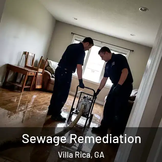  Sewage Remediation Villa Rica, GA