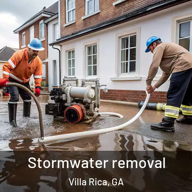  Stormwater removal Villa Rica, GA