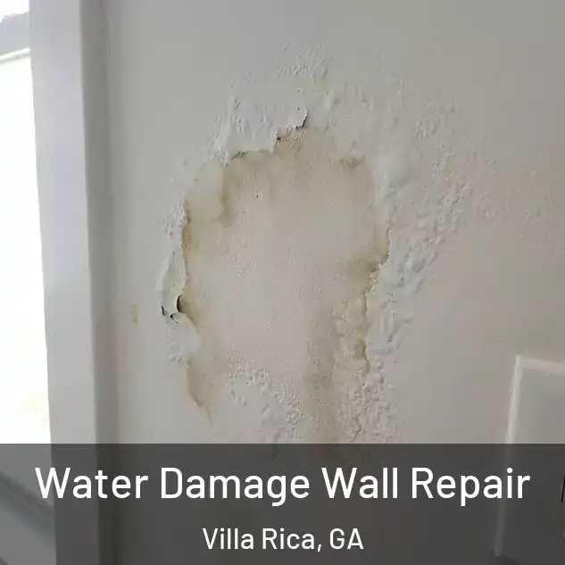  Water Damage Wall Repair Villa Rica, GA