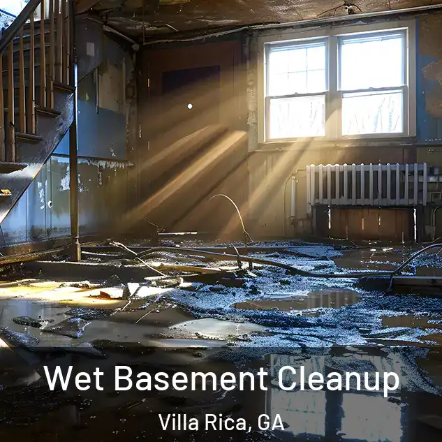  Wet Basement Cleanup Villa Rica, GA
