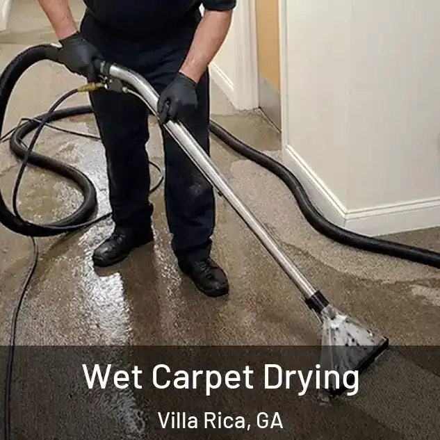  Wet Carpet Drying Villa Rica, GA