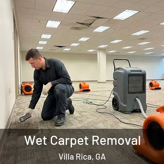  Wet Carpet Removal Villa Rica, GA